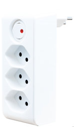 Zeige Details für Brennenstuhl cleverLINE Abzw.st.,3-fach,w. m. Sch. Bild von Brennenstuhl cleverLINE Abzw.st.,3-fach,w. m. Sch.
