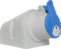 Zeige Details für CEE-Wandsteckdose 230V/16A IP44 Bild von CEE-Wandsteckdose 230V/16A IP44