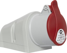 Zeige Details für CEE-Wandsteckdose 400V/16A IP44 Bild von CEE-Wandsteckdose 400V/16A IP44