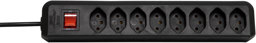Zeige Details für cleverLINE Steckdosenleiste 8-fach,schw. Bild von cleverLINE Steckdosenleiste 8-fach,schw.