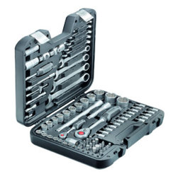 Zeige Details für Technocraft Steckschlüssel-Satz 1/4+1/2\" 82-teilig Bild von Technocraft Steckschlüssel-Satz 1/4+1/2\" 82-teilig
