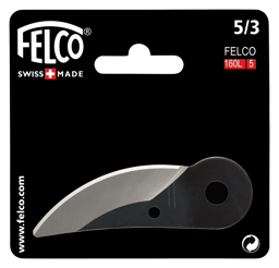Zeige Details für FELCO Ersatzklinge 5/3 zu FELCO 5 + 160L Bild von FELCO Ersatzklinge 5/3 zu FELCO 5 + 160L