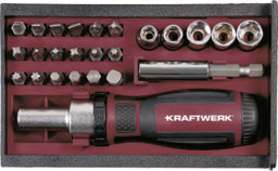 Zeige Details für Kraftwerk Ratschen-Schraubendreher Bit Box 25tlg Bild von Kraftwerk Ratschen-Schraubendreher Bit Box 25tlg