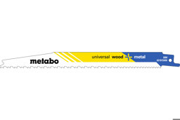 Zeige Details für Metabo 5 SÄBELSÄGEBLÄTTER UNI W+M 200 X 1,25 MM Bild von Metabo 5 SÄBELSÄGEBLÄTTER UNI W+M 200 X 1,25 MM