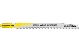 Zeige Details für Metabo 5 STICHSÄGEBLÄTTER WOOD PREMIUM 93/ 2,2 MM Bild von Metabo 5 STICHSÄGEBLÄTTER WOOD PREMIUM 93/ 2,2 MM