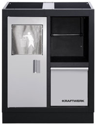 Zeige Details für Kraftwerk Unterschrank mit Abfalleimer Mobilio Bild von Kraftwerk Unterschrank mit Abfalleimer Mobilio