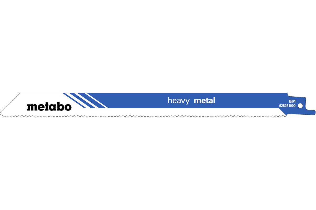 Picture of Metabo 5 SÄBELSÄGEBLÄTTER HEAVY METAL 225 X 1,25MM