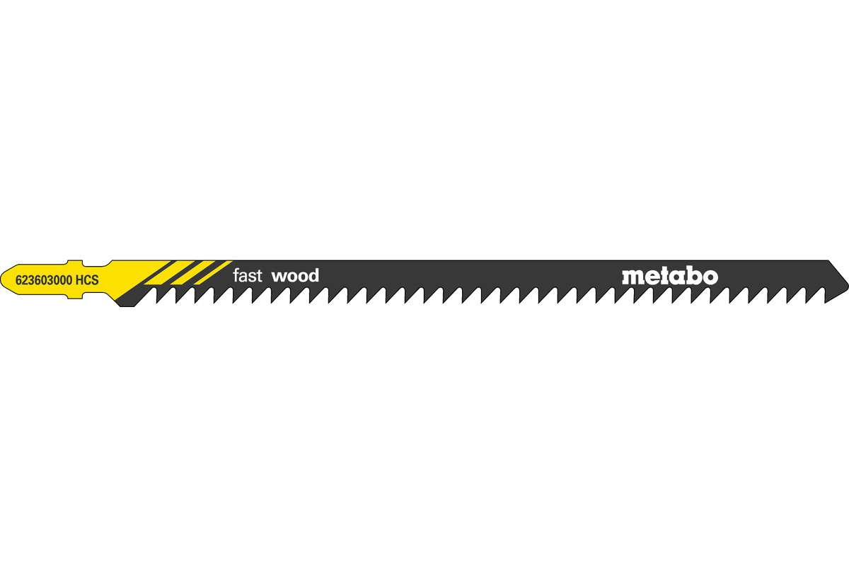Picture of Metabo 5 STICHSÄGEBLÄTTER \"FAST WOOD\" 155/ 4,0 MM