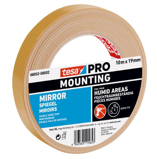 Tesa Montageband Pro Mirror 19 mm x 10 m