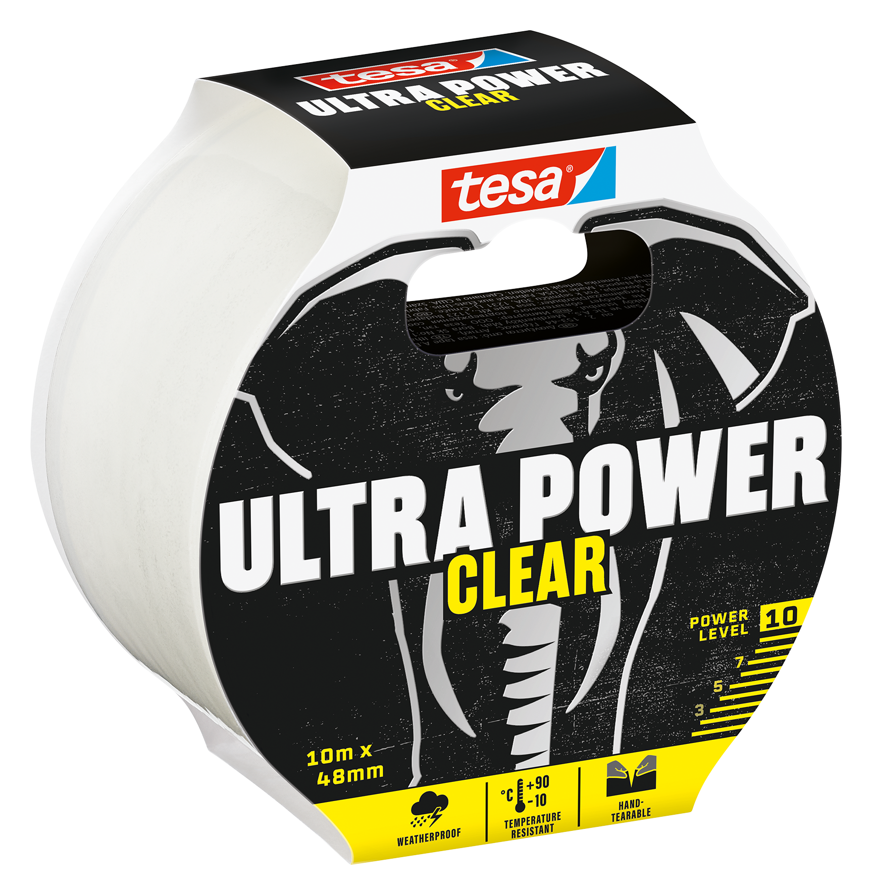 Tesa Reparaturband Ultra Power Clear 48 mm x 10 m