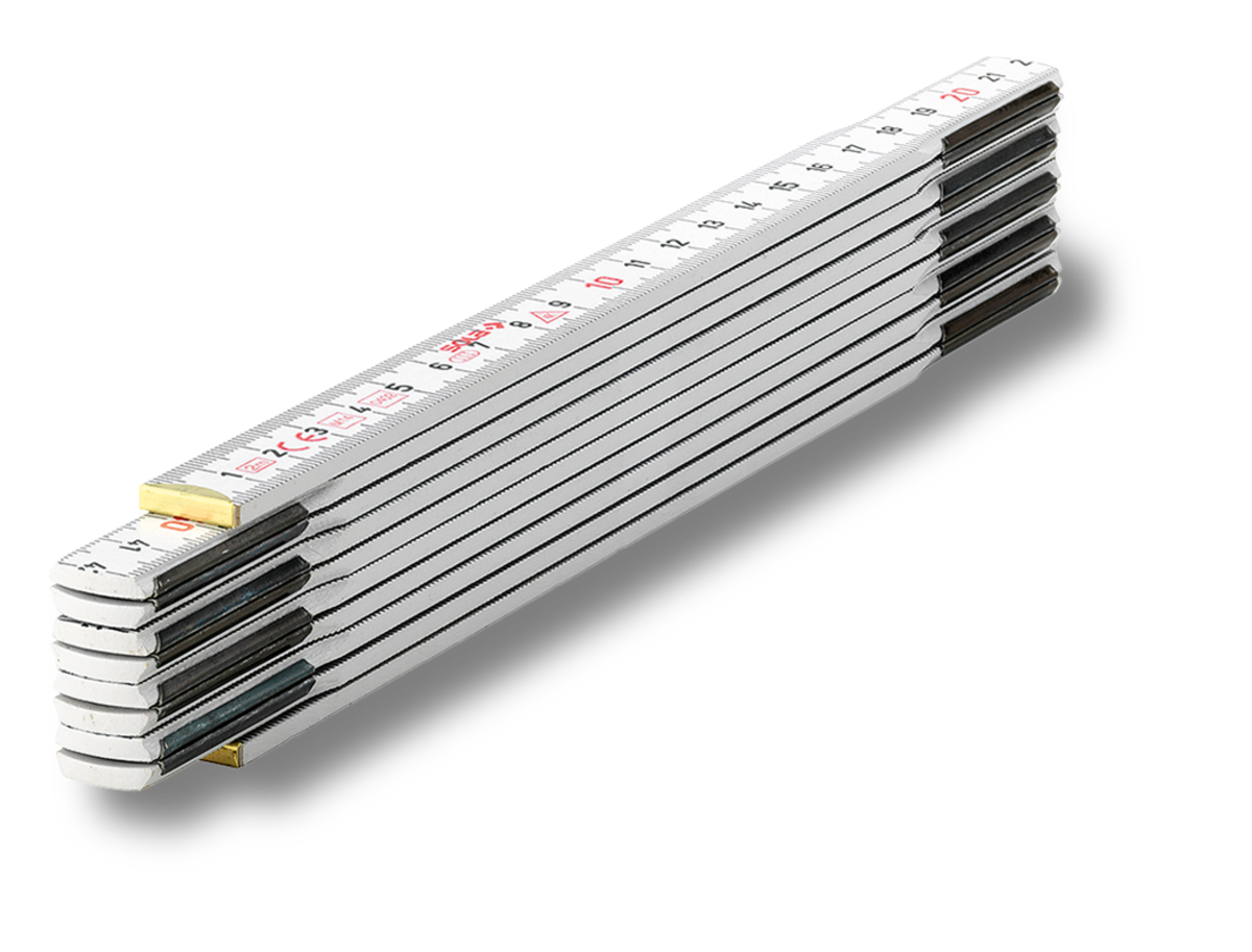 Picture of Sola Holz-Meterstab 2 m weiss