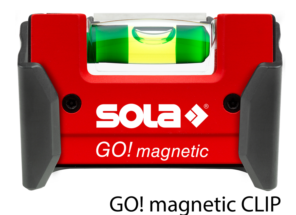 Picture of SOLA Kompakt-Wasserwaage GO! magnetic CLIP