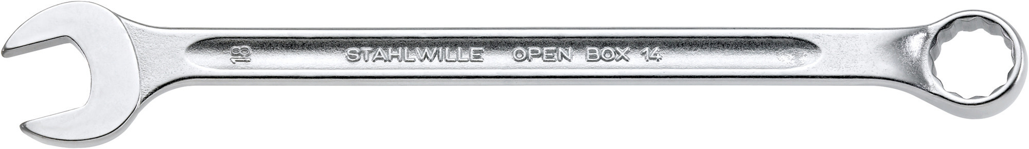 Picture of Stahlwille Ringmaulschlüssel OPEN-BOX lang 13mm