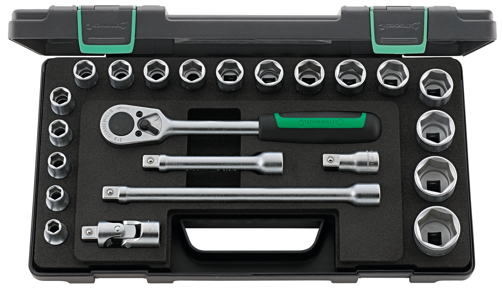Picture of Stahlwille Steckschlüssel-Satz 1/2\" 23-tlg
