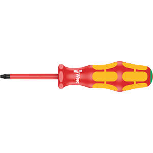 Bild von Wera TX 25 x 100 mm isoliert TORX-Schraubendreher
