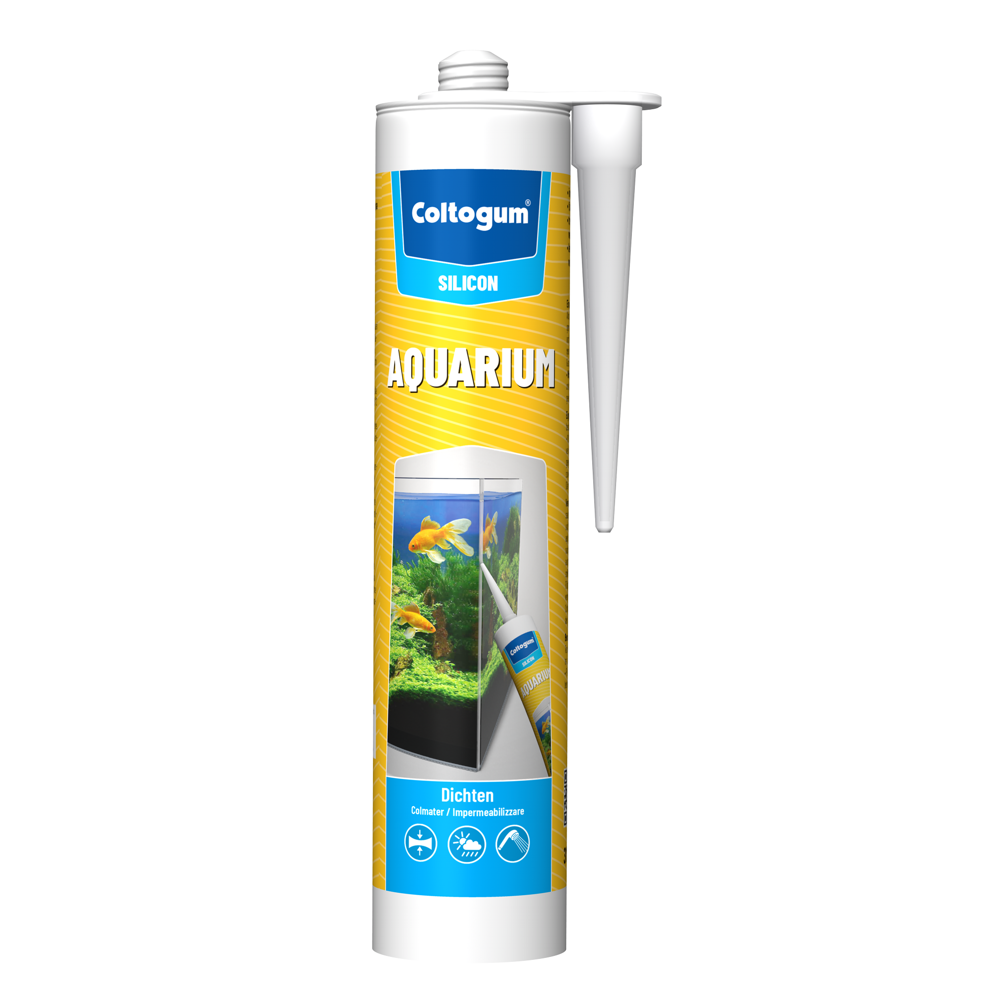 Bild von Coltogum Dichtmasse Aquarium transparent 310ml