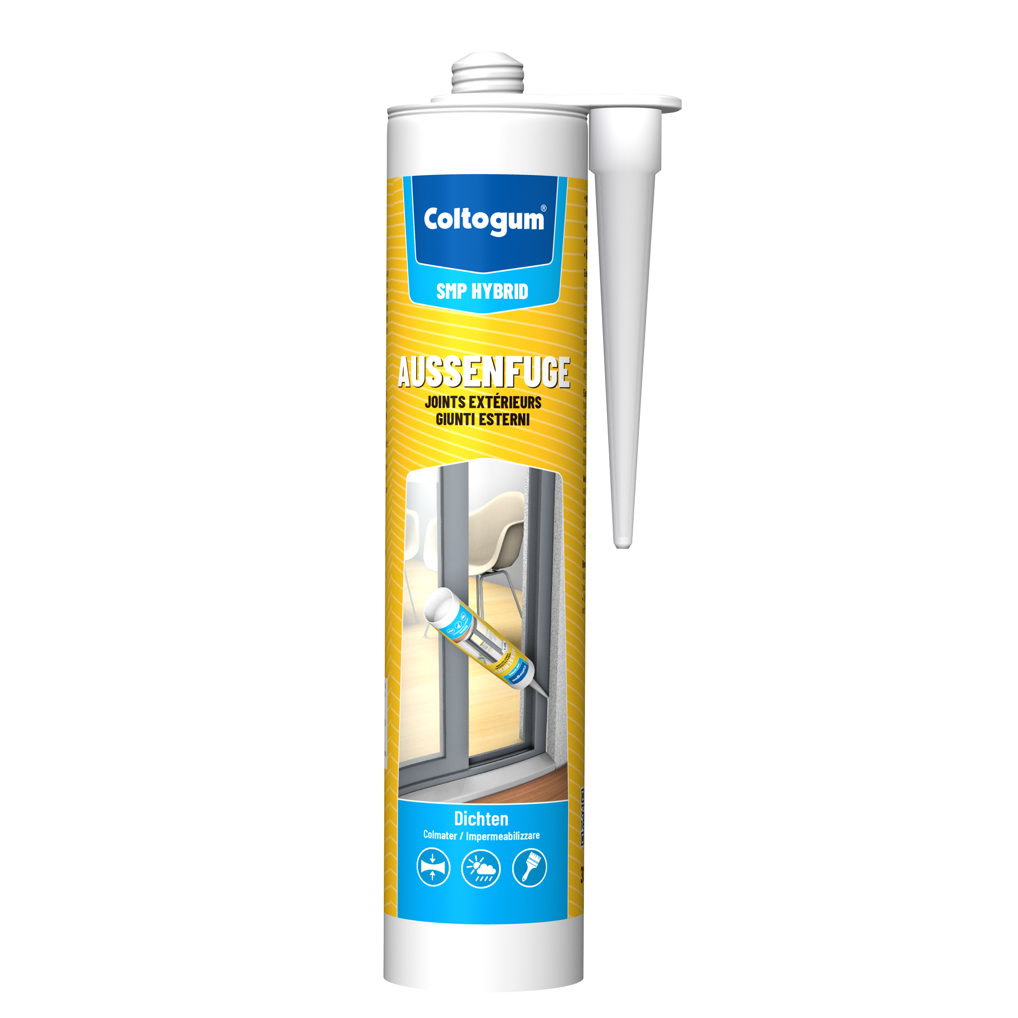 Bild von Coltogum Dichtmasse Aussenfugen weiss 310ml