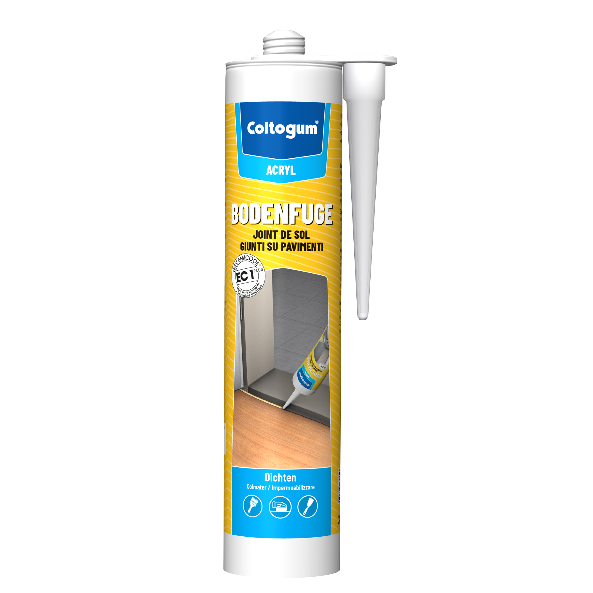 Bild von Coltogum Dichtmasse Bodenfuge eiche 310ml