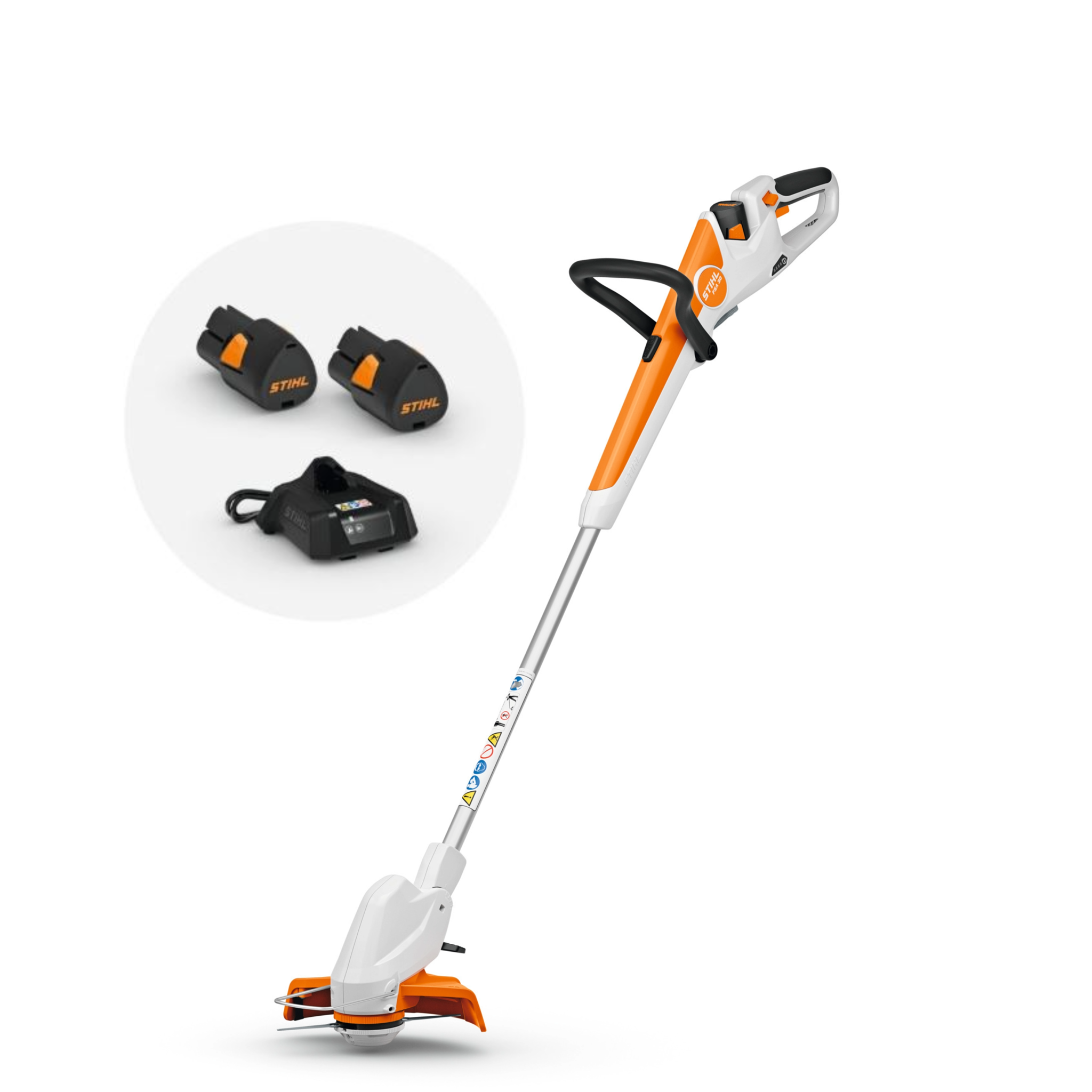 Bild von STIHL Akku-Motorsense FSA 30 Set m. 2 Akkus