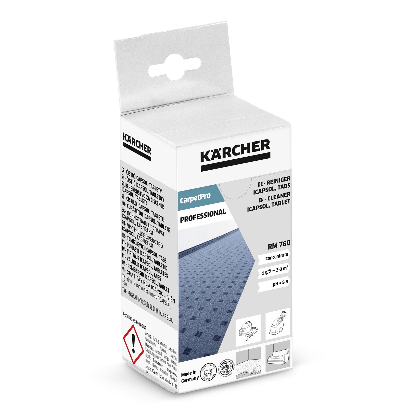 Bild von Kärcher CarpetPro Tabs iCapsol RM 760 Tabs 16tlg