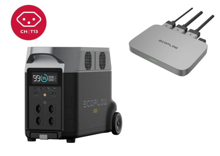 Bild von EcoFlow Bundle Delta Pro und Powerstream 600 W