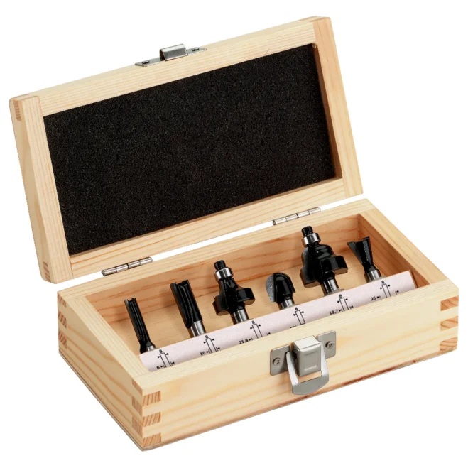 Bild von Metabo Fräsersortiment-SP, 8mm, 6-teilig