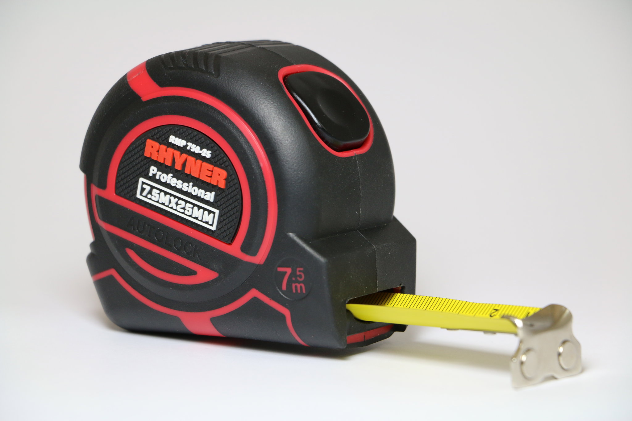 Bild von RHYNER Profi-Rollmeter RMP 750-25,  7.5 Meter, 25 mm