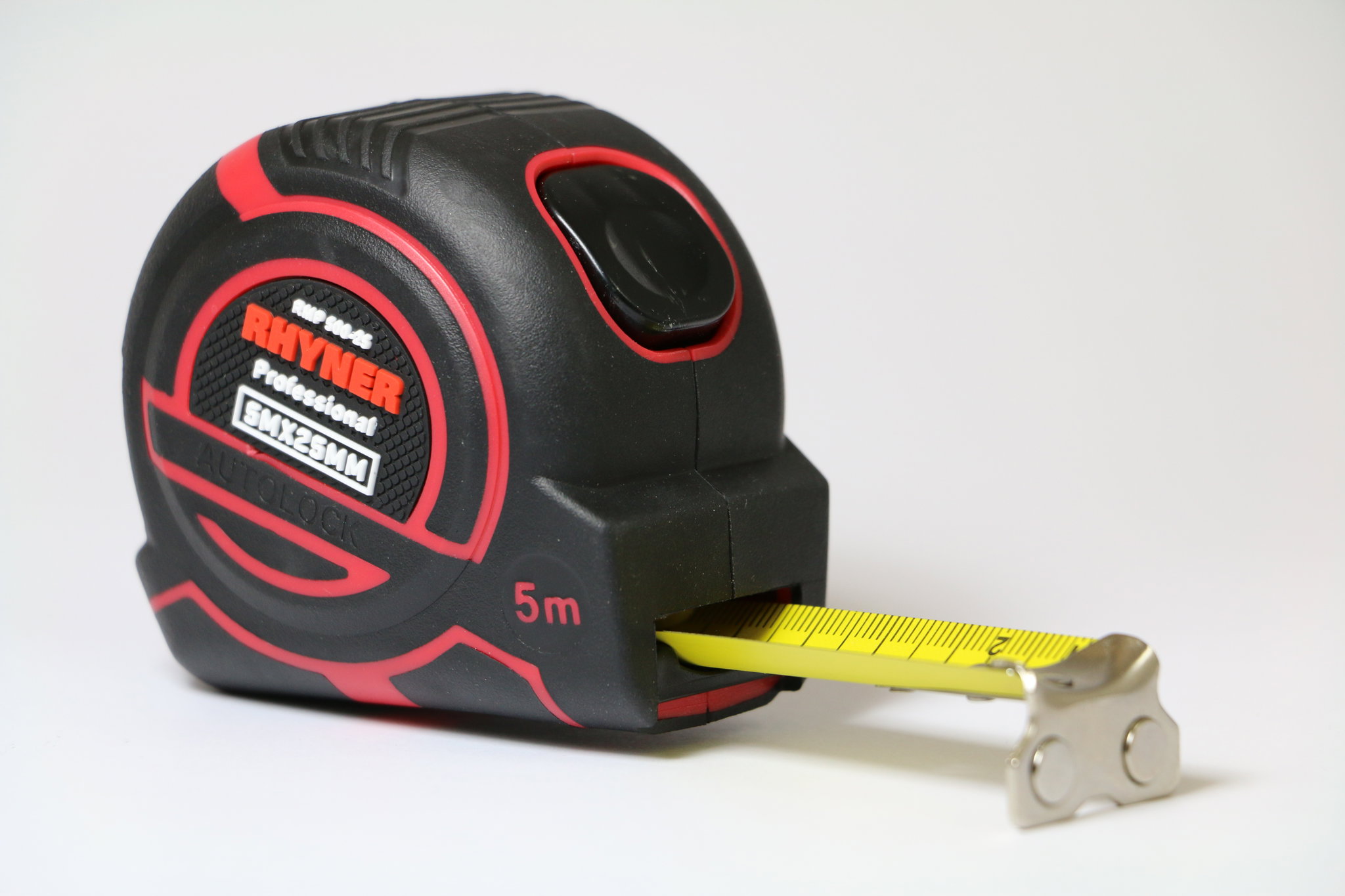 Bild von RHYNER Profi-Rollmeter RMP 500-25,  5 Meter, 25 mm