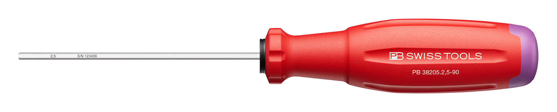 Bild von PB 6-Kant Schraubenzieher 2.5 Swissgrip Evo