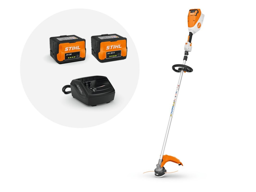 Bild von STIHL Akku-Motorsense FSA 80 R mit 2 Akkus