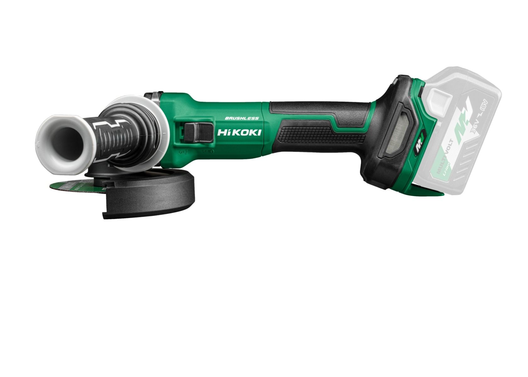 Bild von Hikoki Akku Winkelschleifer 18V G3613DVE solo