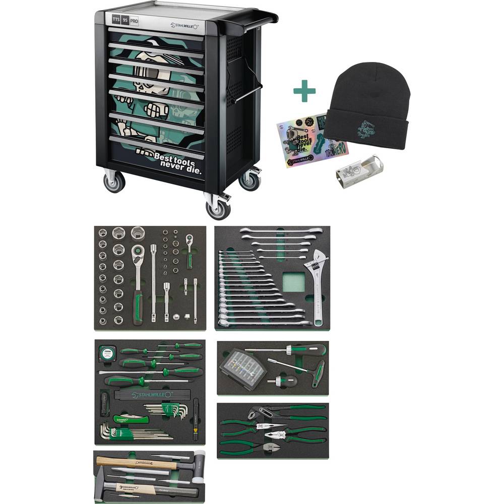 Stahlwille Werkstattwagen 157-tlg. Sonderedition