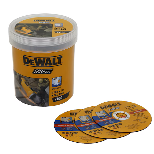 DeWalt Trennscheiben INOX 100 Stk. 125mm