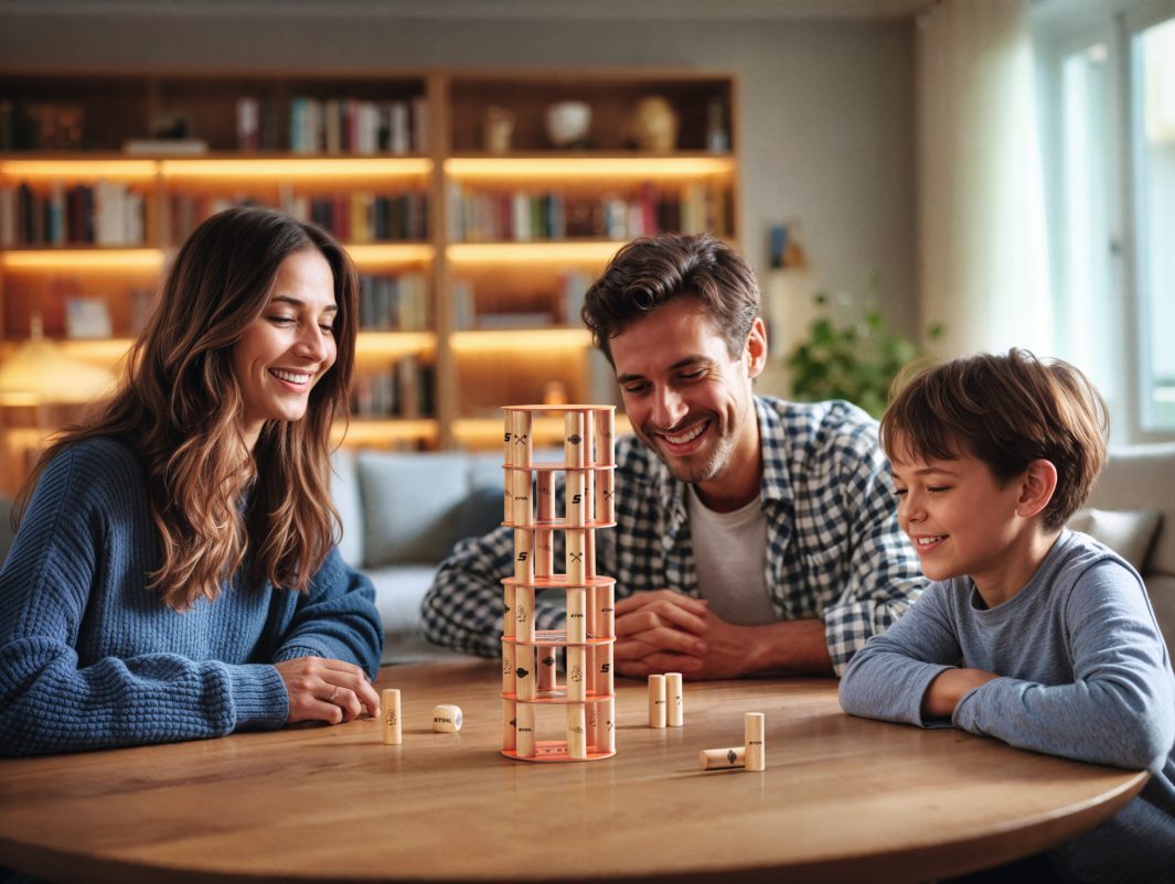 STIHL Wackelturm-Spiel WOOD