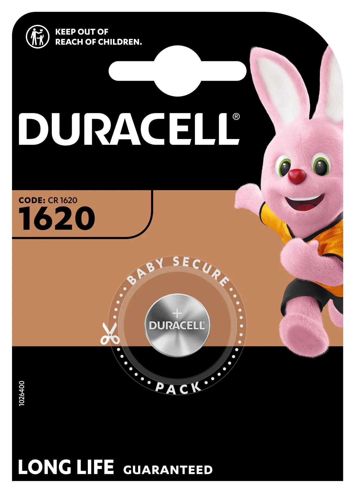 Duracell Knopfatterie 3V Lithium/CR1620