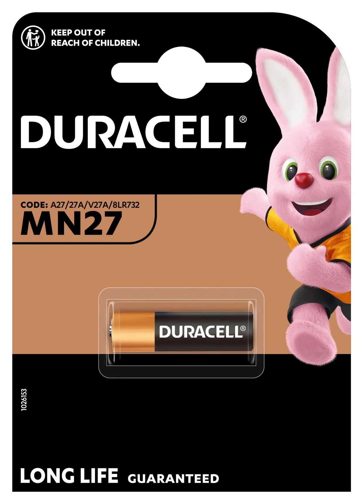 Duracell Batterie 12V MN27 Alkaline