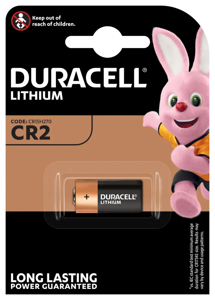 Duracell Batterie Ultra M3 CR2 3V CR2/6206