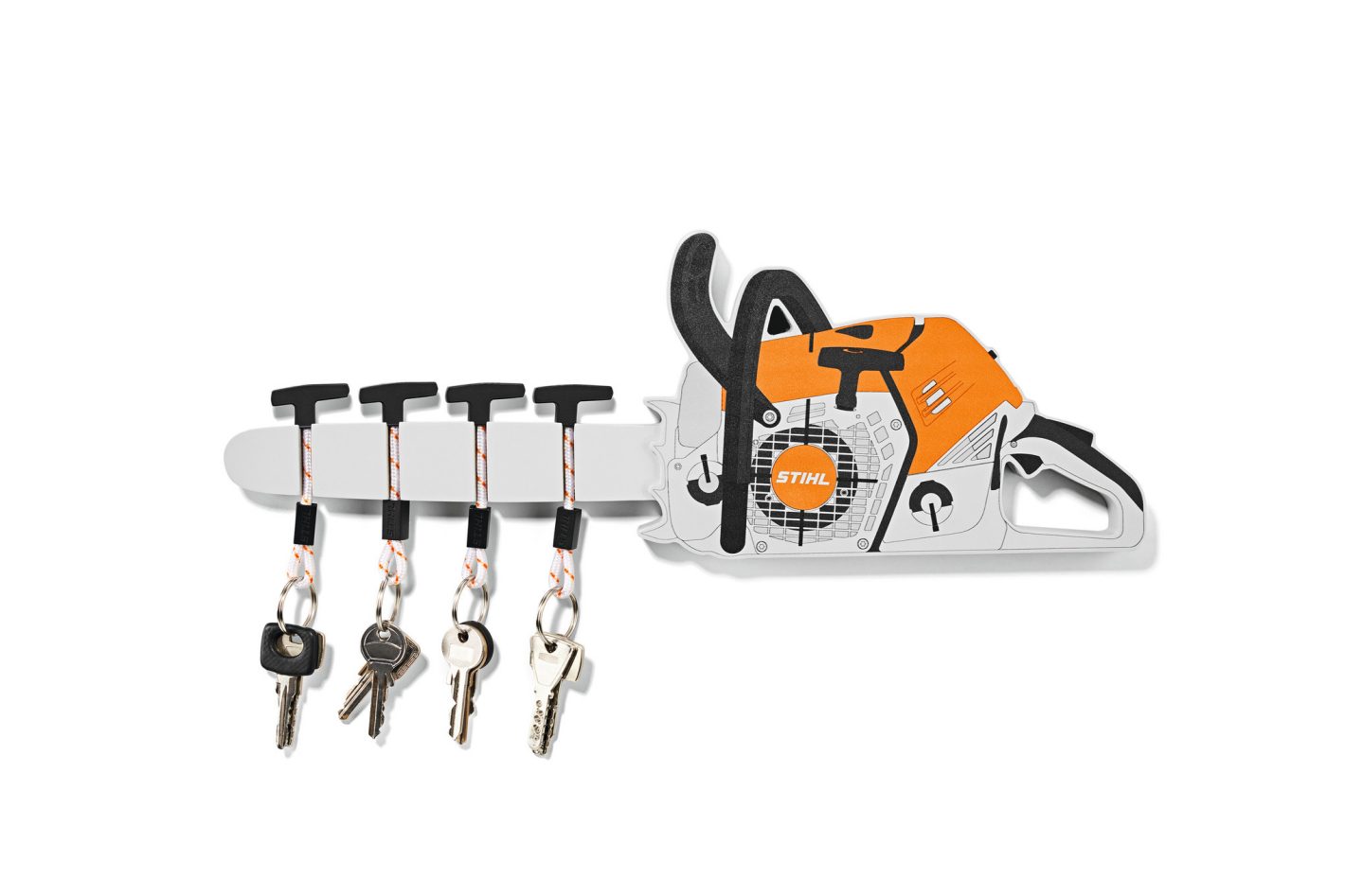 STIHL Schlüsselbrett Motorsäge mit Magnet