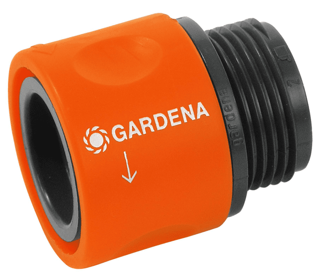 Gardena Uebergangs-Schlauchstück 3/4\" Aus