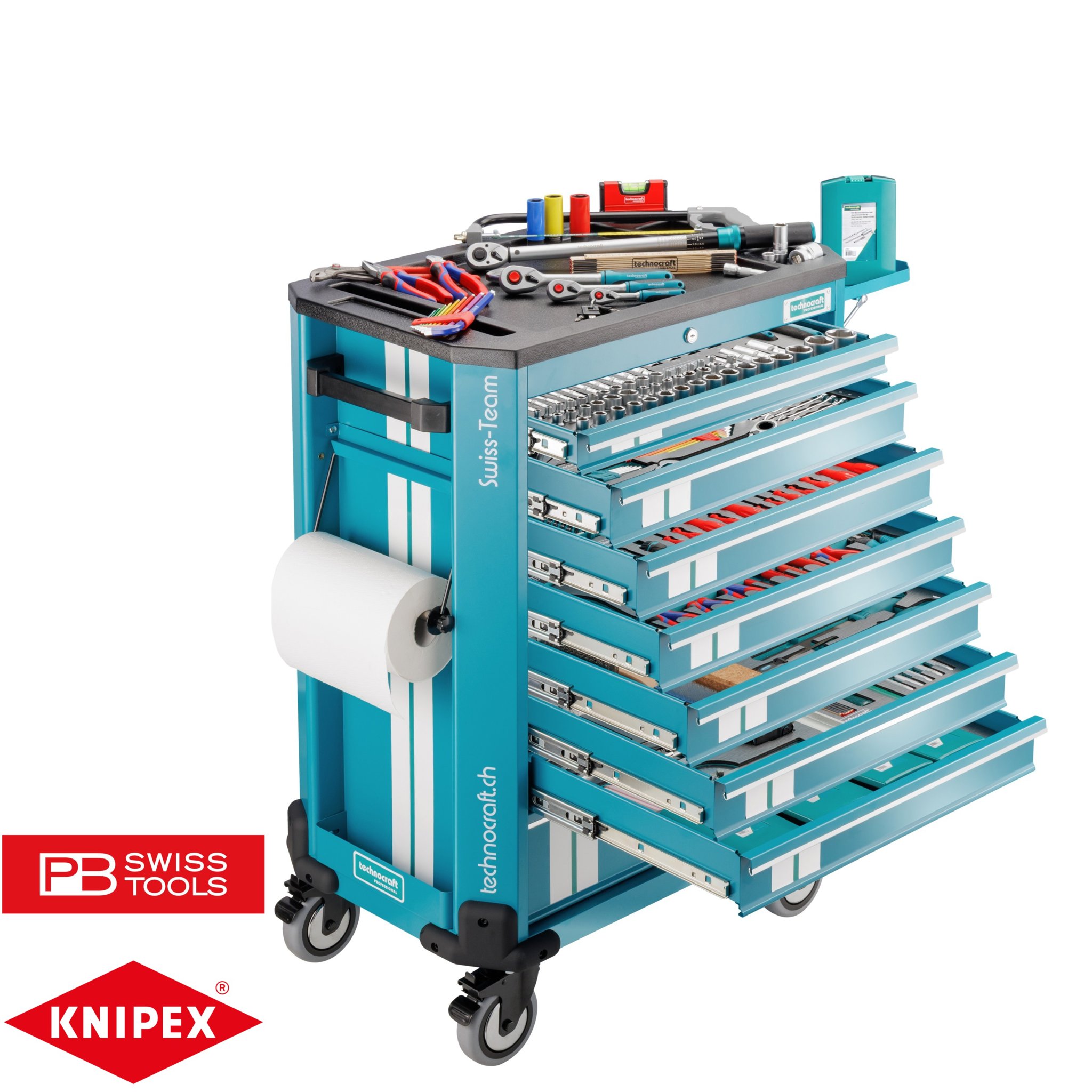 Technocraft Werkstattwagen Swiss Team Plus+ Pro 773-tlg