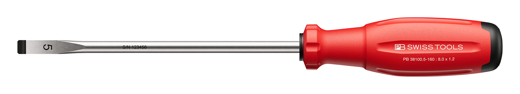PB Schlitz-Schraubenzieher SwissGrip Evo Gr. 5